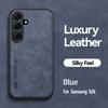 Luxury Magnetic Sheepskin Leather Case For Samsung Galaxy S26 Ultra S25 S24 Plus Shockproof Soft Bumper Matte Cover