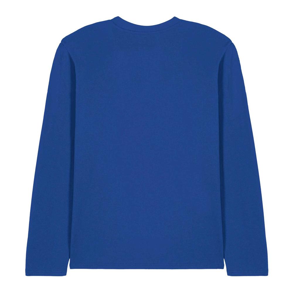 Sesame Street Унисекс футболка с длинным рукавом с лицом Гровера для взрослых