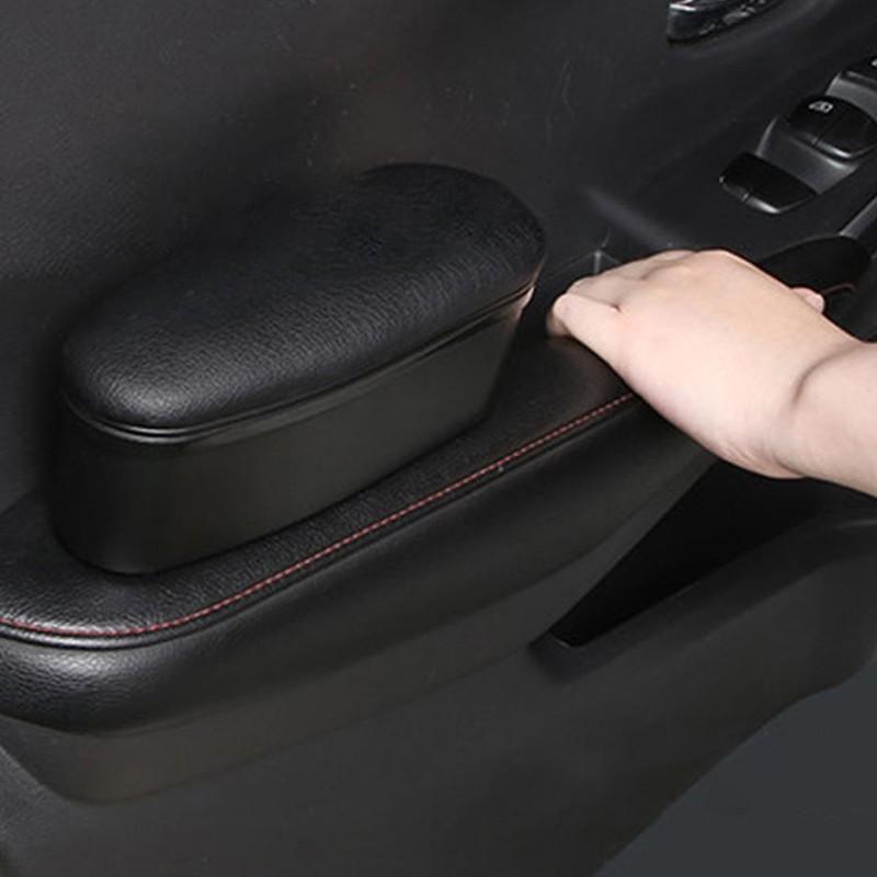 1шт эргономичный кожаный подлокотник двери автомобиля с ящиком для хранения