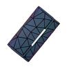 Brand Wallet Women's Clutch Luminous Long Wallet Geometry Lattice Female Card Holder Coin Purse CLE