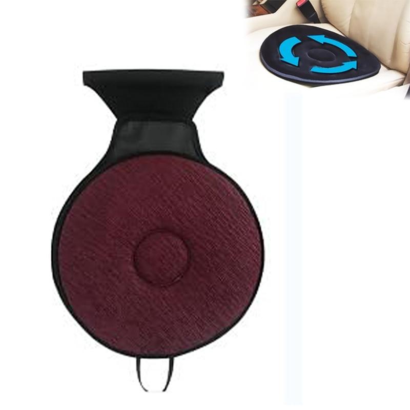 Поворотная подушка, вращающаяся на 360 градусов, подушка для сиденья автомобильного кресла, кресло-коляска, вращающаяся подушка, коврик из пеноматериала с эффектом памяти, портативный
