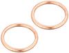 Kitaco 963-1000018 Exhaust Muffler Gasket (XH-18) Hawk, Hawk 2, Hawk 3, Etc
