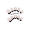 Fake Nail Pieces Wear Nails Boutique Minimalist Black French Edge Short Style High-end European And American Hotties