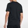 Nike Спортивная футболка Big Swoosh с коротким рукавом, мужские топы, черные CI9348-010