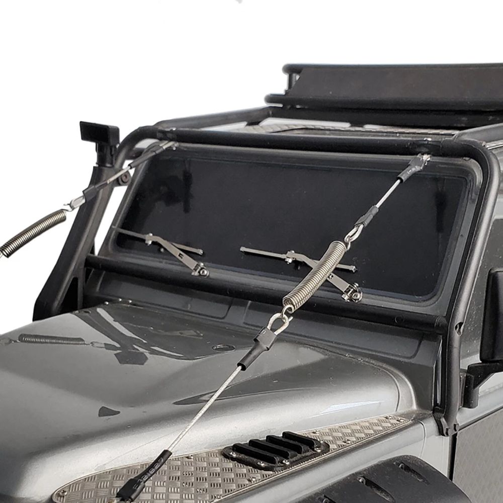 Качественный G500 MST KM2 Подвижный T RAXXAS TRX4 Defender Стеклоочиститель Подходит для 1/10 RC гусеничного автомобиля Очиститель AXIAL SCX10 Cherokee