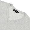 Emporio Armani Stretch Cotton V-Neck Short Sleeve T-Shirt/Undershirt, EU Size, Men's, Gift, 54047290, M (EU Size), 90. White