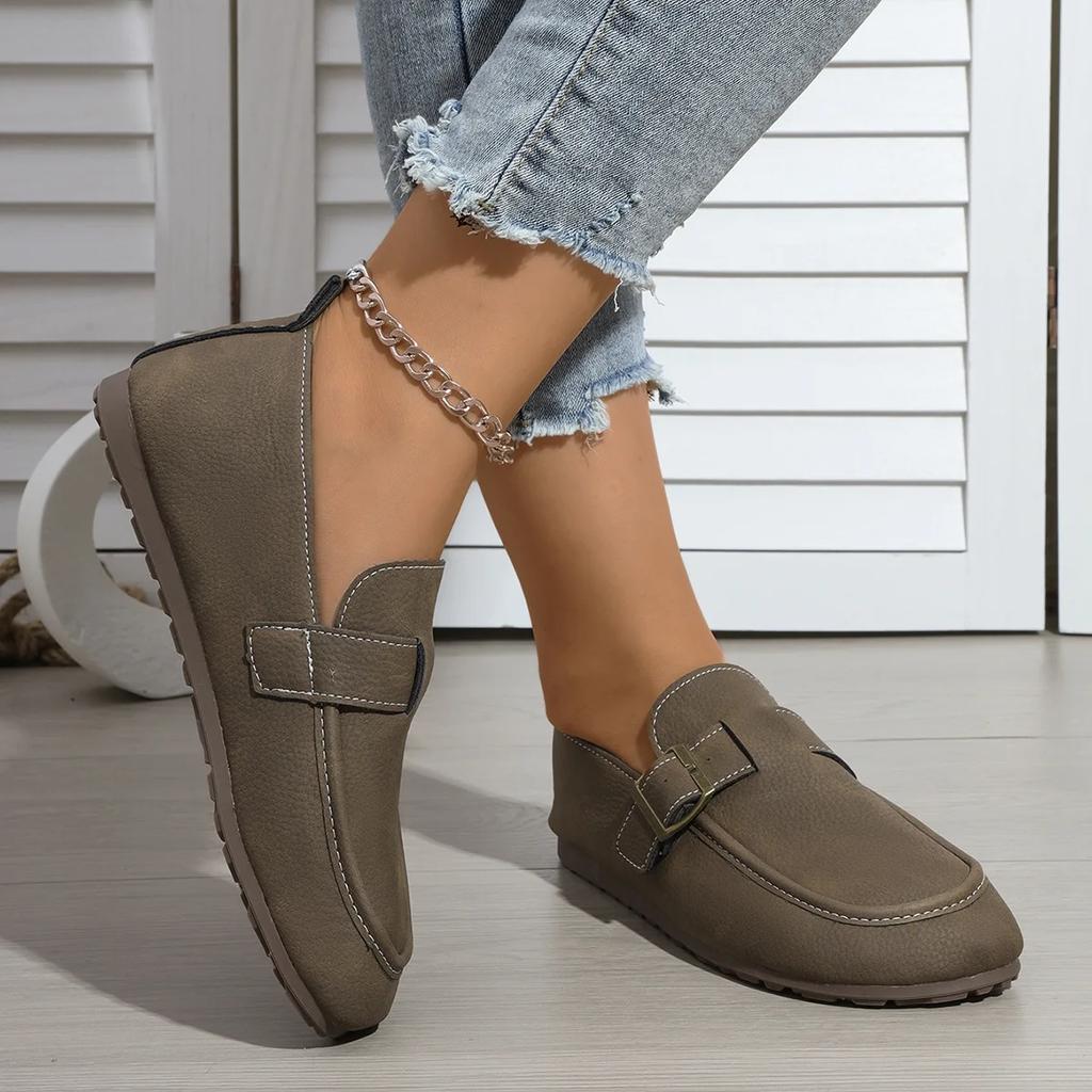 Туфли на плоской подошве с неглубокой подошвой Женская прогулочная повседневная обувь Дизайнерская летняя удобная обувь на мягкой подошве Брендовая офисная обувь Zapatillas De Mujer