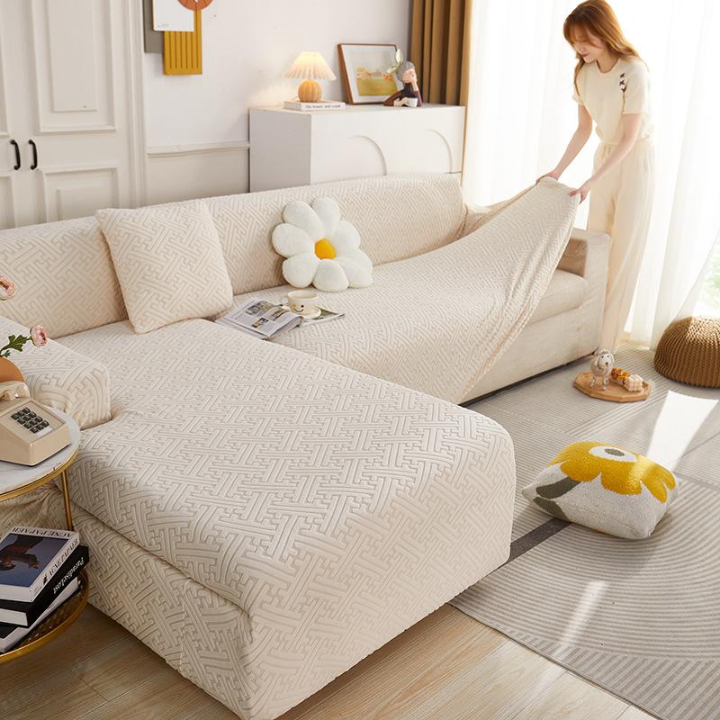 Высококачественный чехол для дивана на 1/2/3/4 места, обычная форма, L-образный чехол для дивана, эластичный защитный чехол для мебели для домашних животных «все включено»