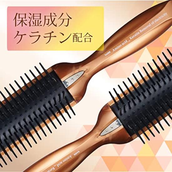 Vess Hair Сделано в Японии профессиональной расческой для волос Кислотная Большая Антистатическая щетка, Давно зарекомендовавший себя производитель, Антистатическая (Выход) (Аминокислотная формула,