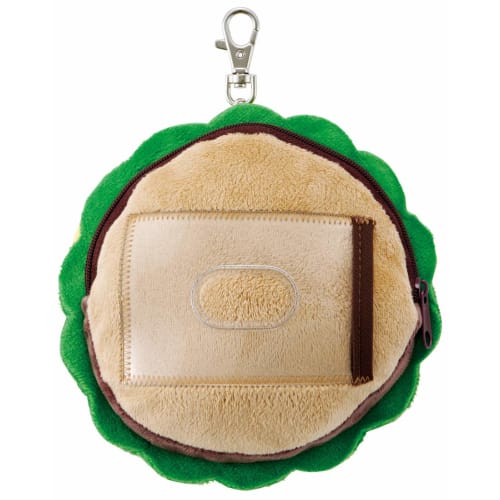 Skater Pass Case with Reel Pouch Commuter Holder Burger Concs Burger PASC1