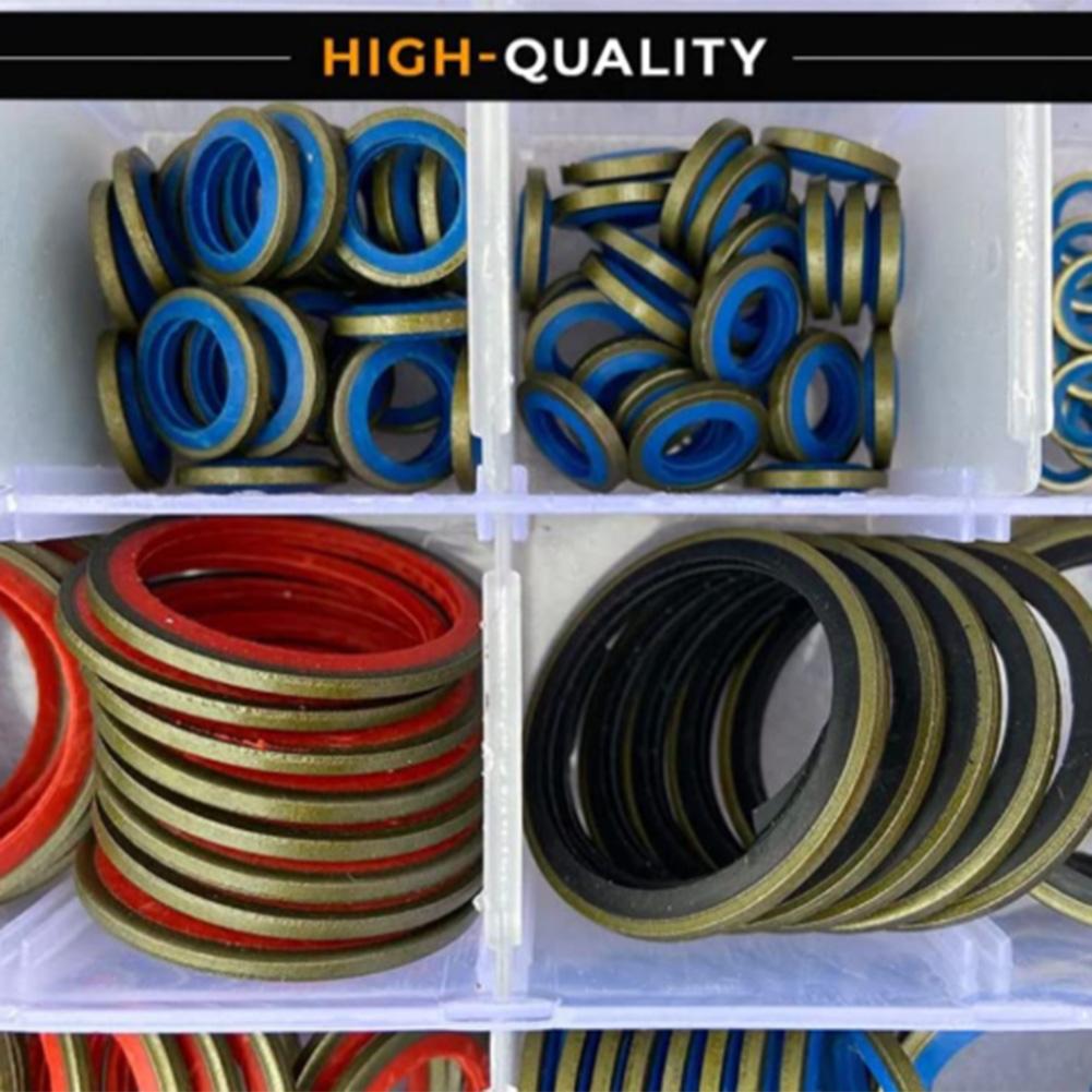 Комбинированная прокладка Ассорти уплотнительных прокладок M6–M16