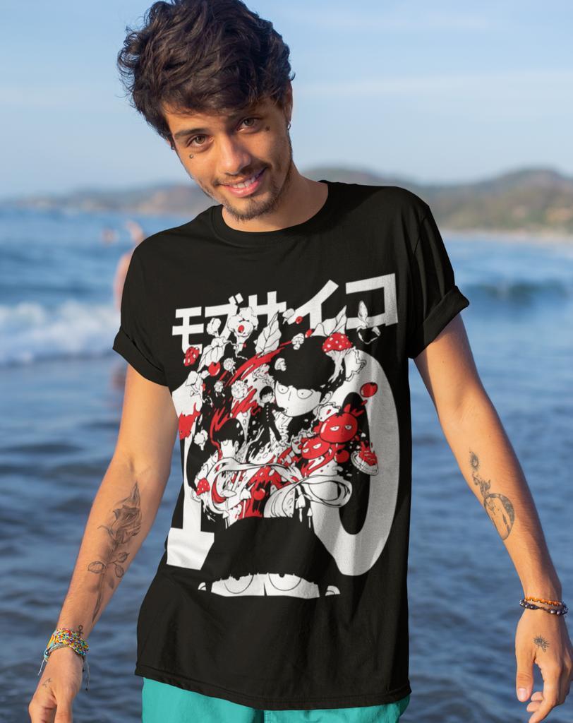 Mob Psycho 100 T-Shirt,Shigeo Kageyama T-Shirt,Dimple and Mob,Anime Tee All Size