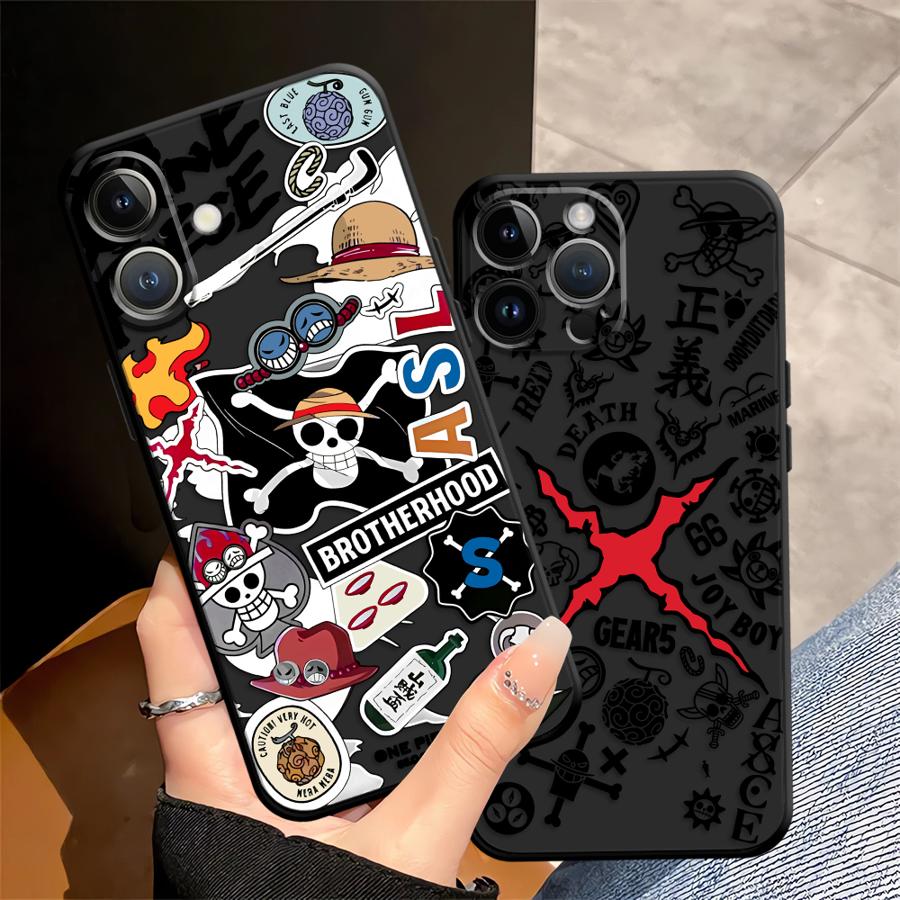 Soft Back Phone Cover Case for iPhone 18 15 Plus 14 SE 17Air X XS XR 11 13 Mini 12 7 8 17 16 Pro Max Cool Anime Characters