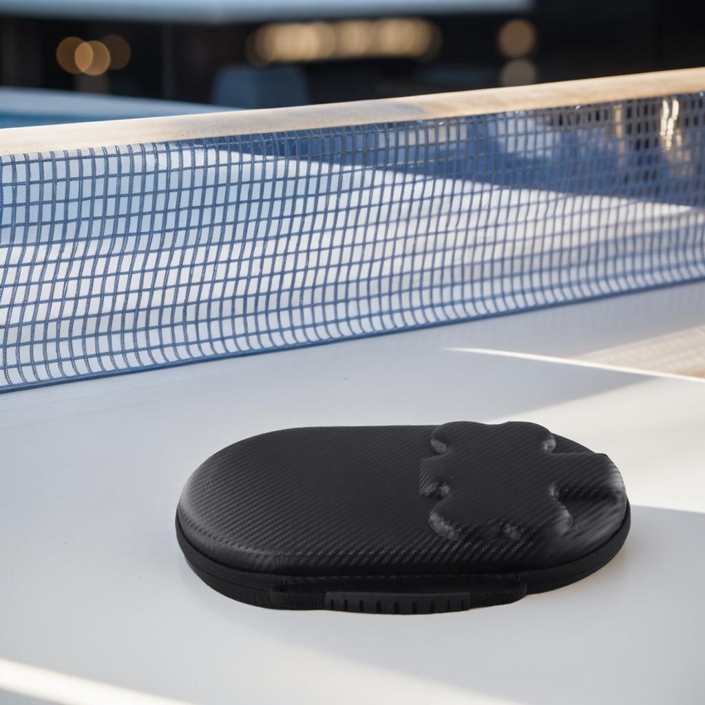 Портативная сумка для настольной теннисной ракетки из ЭВА с канавками для предотвращения царапин