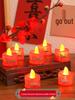 Electronic Candle Lights for Romantic Ambiance: Ideal for Proposals, Birthdays, and Confessions or as Buddhist Blessing Candles.