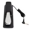 Sustain Pedal with Cable Metal Foot Pedal Compatible with All Electronic Keyboards Digital Piano