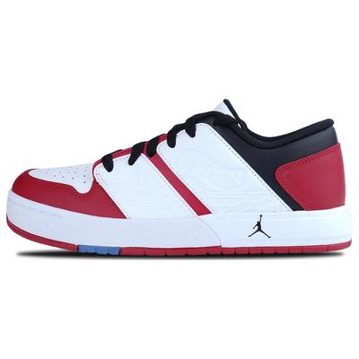 Кроссовки Air Nu Retro 1 Low GS Chicago Детские Красный Varsity-Red Белый FB4412-611