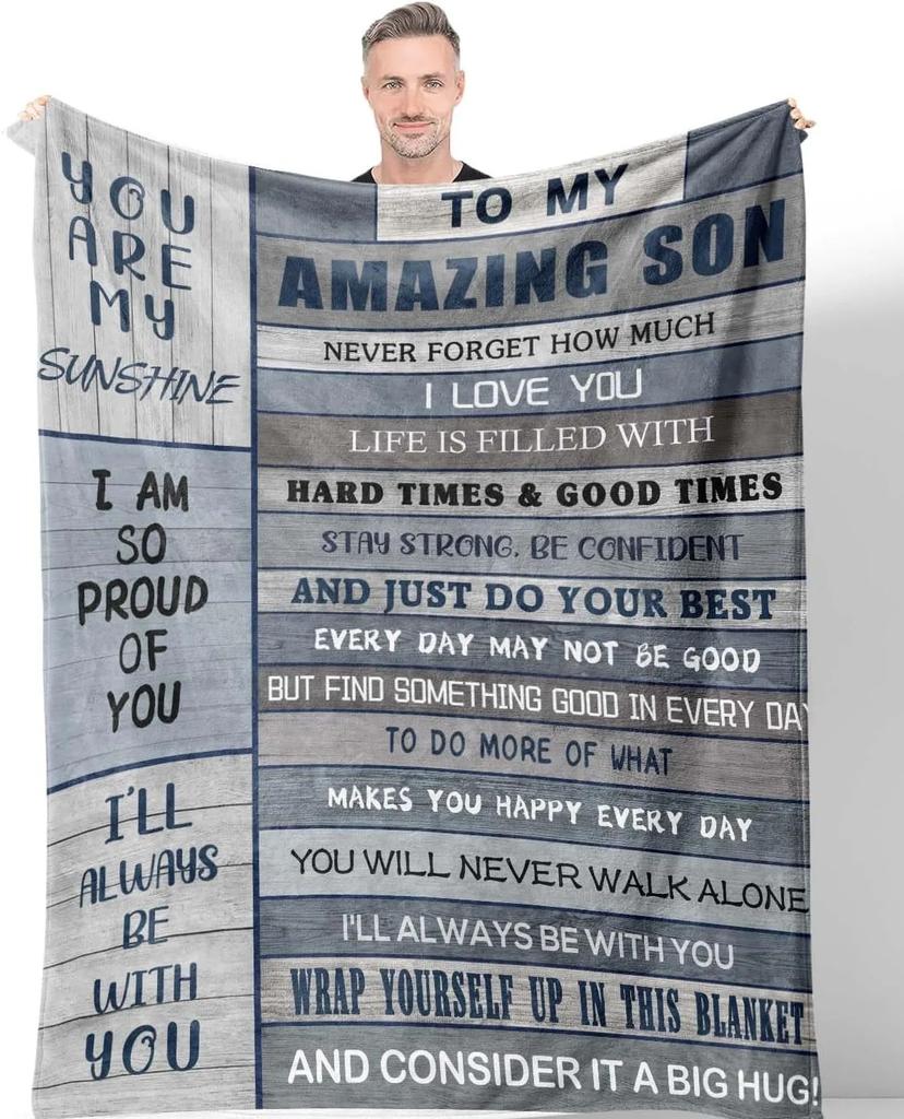 Perfect Gifts to Dad Blankets for Father's day Mother's Day Anniversary Birthday for Mom Son Daughter Grandpa Grandma Aunt Throw