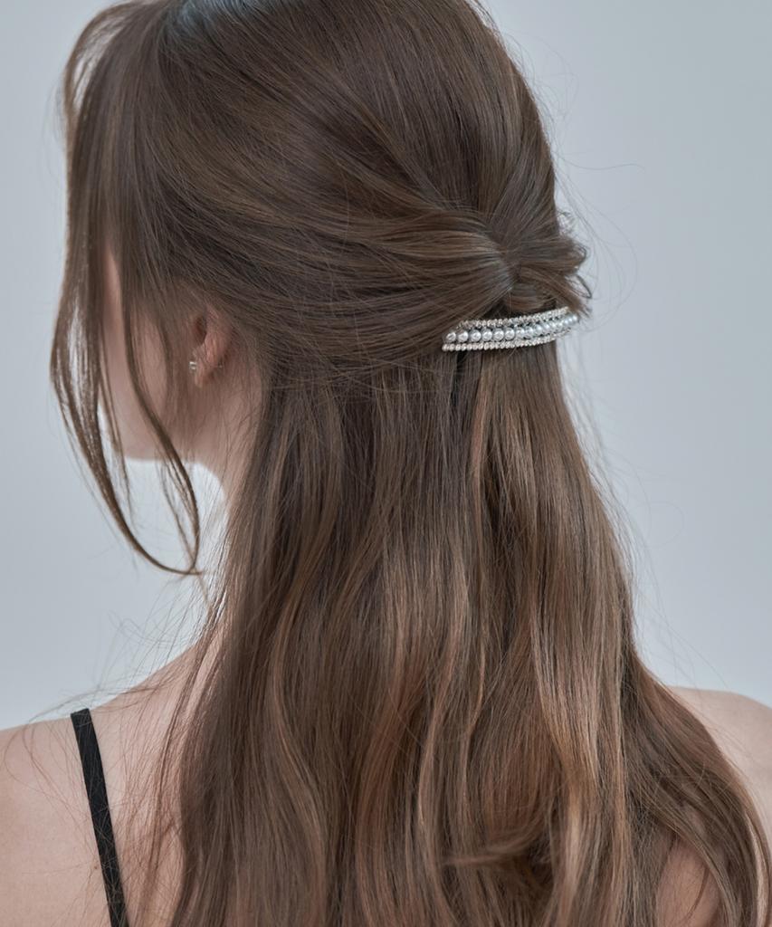 Ellejewelry Сияющая заколка для волос с жемчугом Elhp023