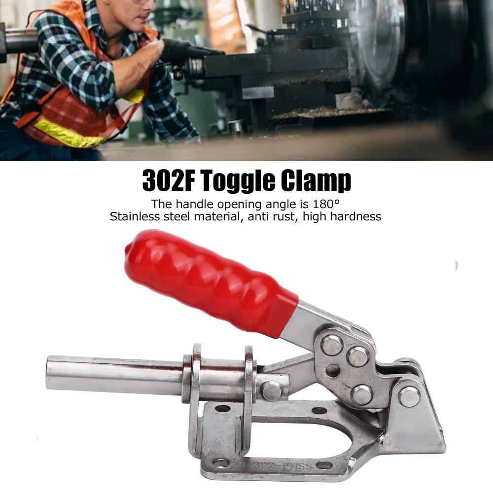 Adjustable Toggle Clamp Anti-Slip Quick Release Toggle Clamp Heavy Push Pull Toggle Clamp Welding