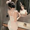 New cute erotic underwear pure desire bunny girl with steel ring small chest big flirting uniform free suit