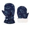 Dinosaur Print Kids Gloves Thickened Fleece Winter Warm Gloves Skiing Snow Gloves  Kids Toddler
