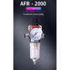 AFR-2000 Пневматический фильтр, блок обработки воздуха, регулятор давления, компрессор, редукционный клапан, маслоотделение, манометр AFR2000