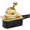 Metal Housing Rocker Switch Phenolic Base Metal Base 2 Pin