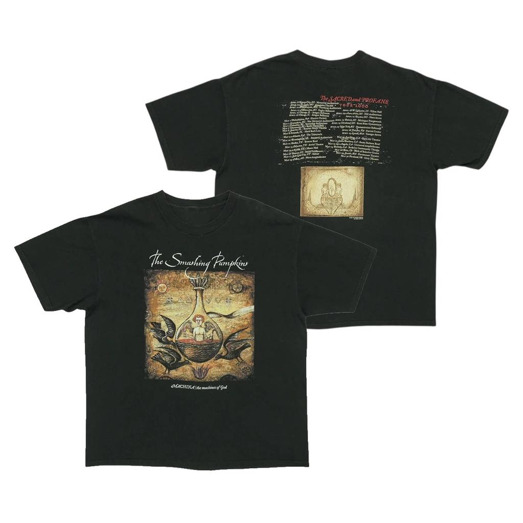 Smashing Pumpkins Classic Rock Casual Tshirt Mens and Womens Luxury Brand