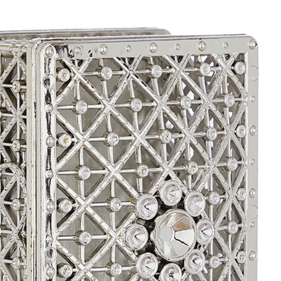 Винтажная шкатулка для украшений с ажурным узором, пластиковая коробка для конфет с золотым/серебряным покрытием, коробка для подарков на свадьбу/вечеринку, для колец, серег, ожерелий, принадлежности для девичника, дня рождения