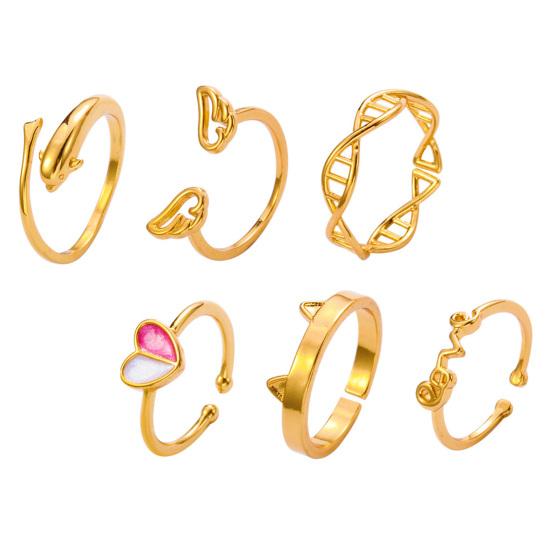 6шт кольца на палец ноги ювелирные изделия с открытием сердца регулируемые яркие блестящие кольца на палец ноги для пляжа