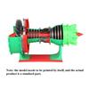 DIY Assembly 3D Printing Model Aviation Engine Replicas Sustainable 3D Printables Jet Engine for Collectors and Students