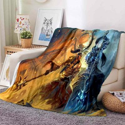 Одеяло World of Warcraft, игровое одеяло для косплея, супер мягкое одеяло с 3D-принтом, фланелевые одеяла для взрослых и детей, домашний декор