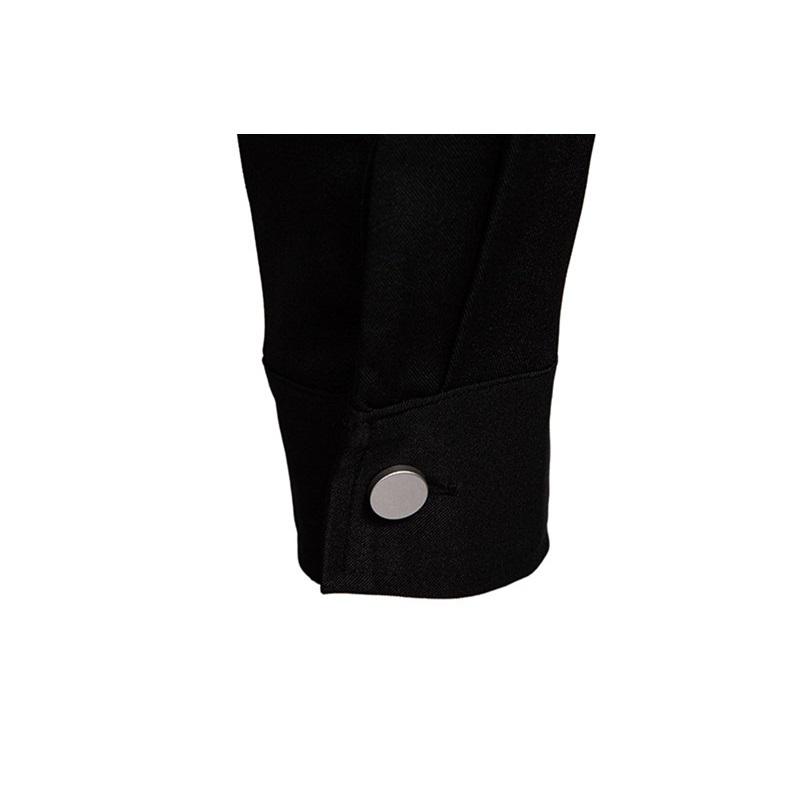 Осенняя мода Мужская рубашка с диагональной планкой, длинным рукавом, высокого качества, винтажная, мужская, повседневная, для социальных мероприятий, свадебной вечеринки, бизнеса