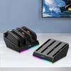 For Nintendo Switch 2 Controller Charger 4 In 1 Charging Dock Charger Stand Station For Switch2 Joy-Con With Indicator Light