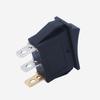 mxuteuk 8pcs 12V Illuminated Rocker Switch Toggle Power SPST ON-Off Switch Snap-in 3 Pin 2 Position Red Yellow Green Blue LED Light, Use for Car Auto
