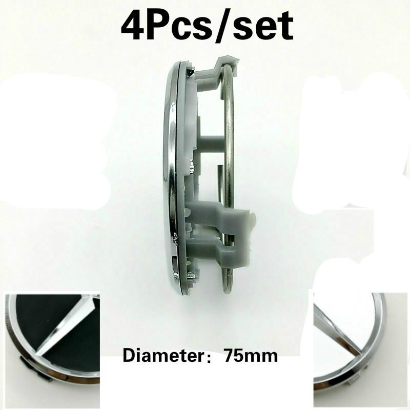 4Pcs 75mm Car Wheel Center Hub Caps Wheel Center HubCaps Cover