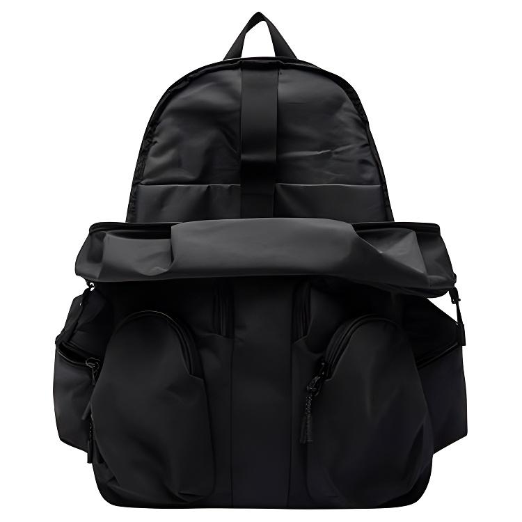 New Anta Life Collection Fabric Backpack Regular Unisex Basic Black 192518153-1