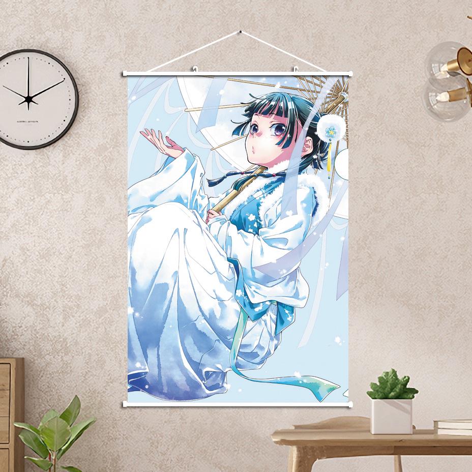 Anime The Apothecary Diaries Hanging Scroll Decorative Painting 60x90cm
