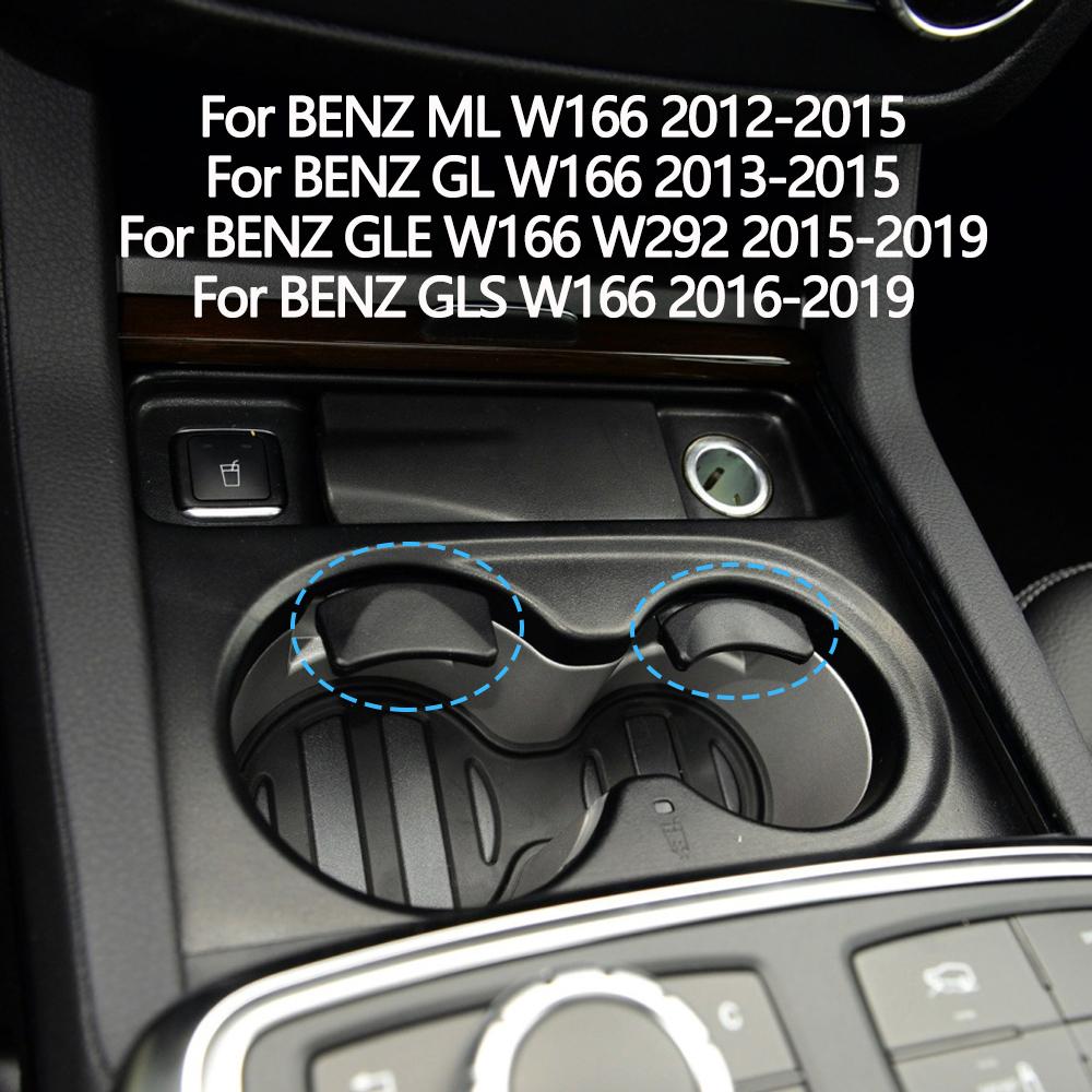 LHD автомобильная центральная консоль, держатель для чашки с водой, подставка для напитков, держатель для напитков, фиксирующая пряжка для Mercedes BENZ ML GL GLE GLS W166 W292