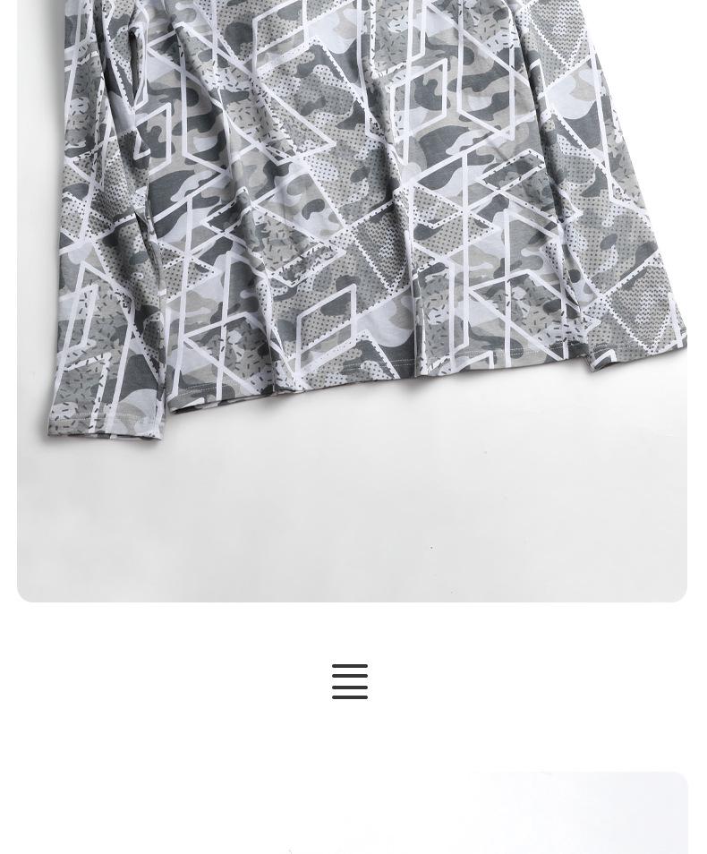 Мужской хлопковый осенний топ — дышащий, удобный, большой круглый вырез, облегающий, молодежный стиль.