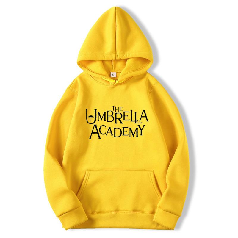 Новая толстовка с капюшоном с принтом зонтика из сериала «Академия Амбрелла», женские толстовки унисекс, повседневные флисовые толстовки на весну и осень