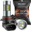 SEALIGHT F1-LED-9006 HB4 LED Fog Light Bulb White 7000LM 27 Row Chip 6000K