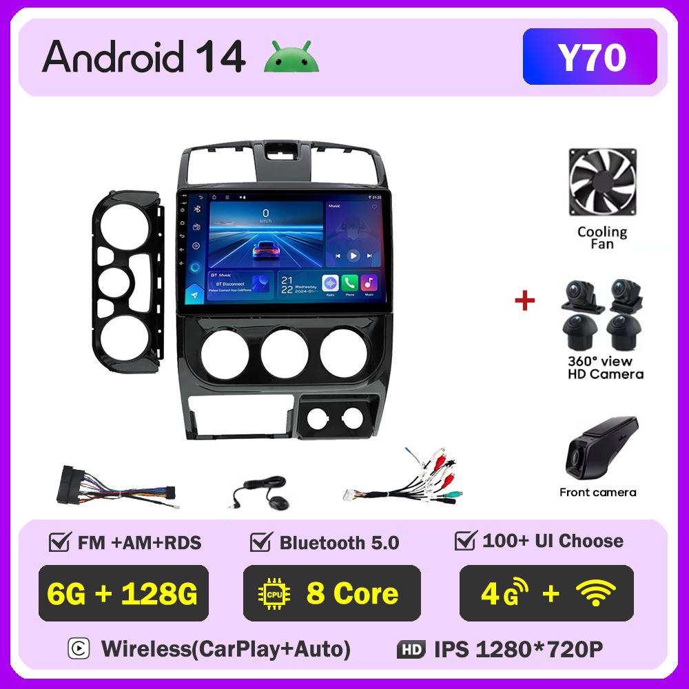 Для Great Wall Wingle 5 2009-2015 автомобильный радиоплеер Car Carplay экран Autoradio Mirror Link Car Intelligent Systems 8 Core DSP
