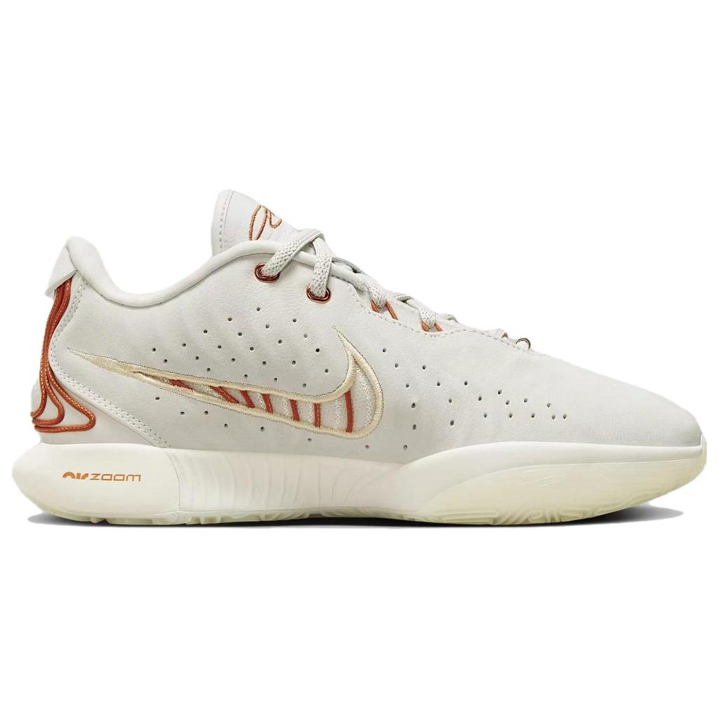 Nike Кроссовки унисекс LeBron 21 EP Akoya White Light-Bone Coconut-Milk FV2346-001