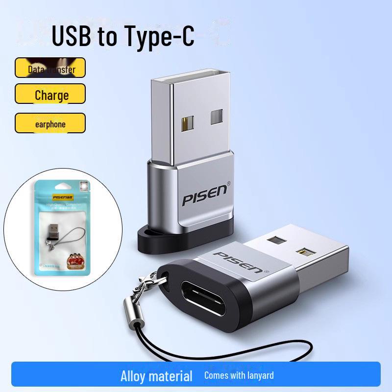 Адаптер Pisen USB-C для Apple 15/16 и Android PD Кабель для зарядки
