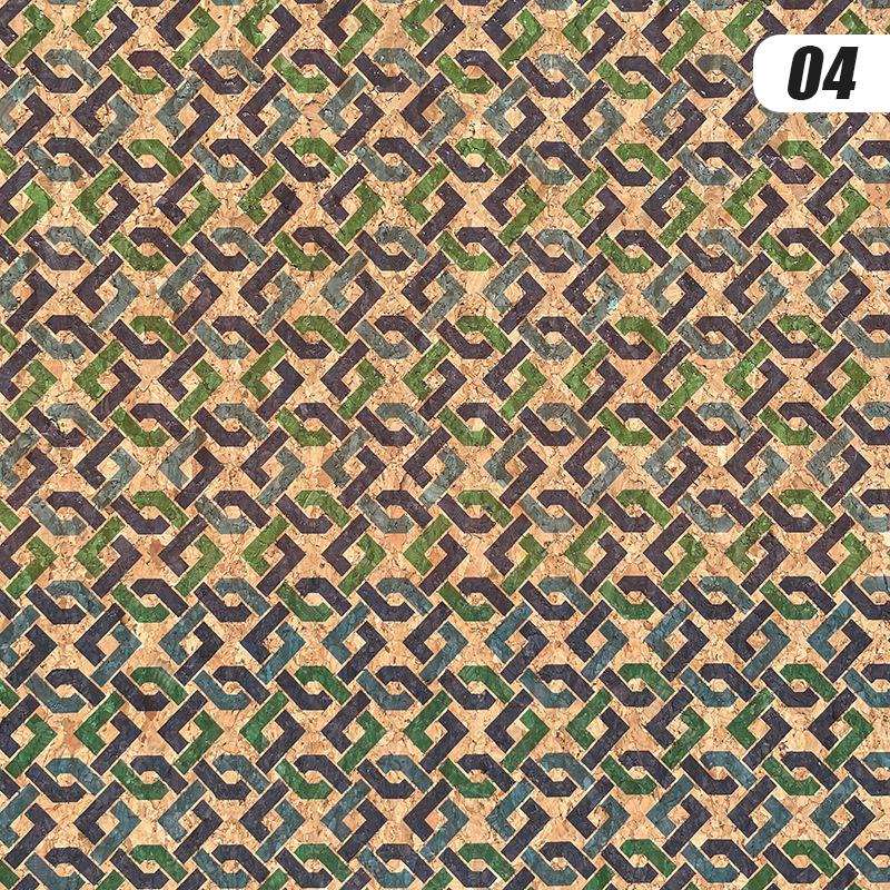 100x135cm Cork Printed Fabric Faux Leather Waterproof Colored Soft Cork Fabric Sofa Car Bag Furniture Decor DIY Sewing Crafts