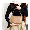 Genuine Leather Bag Simple Commuting Underarm Bag Niche High-end Single-shoulder Crossbody Women's Bag