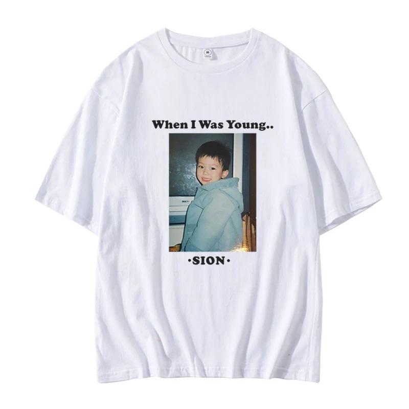 NCTWISH Concert When I Was Young with The Same Loose Summer Fashion Women Tshirt Shortsleeved Round Neck Clothes