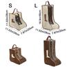 Visible Tall Boot Bag Reusable Boots Protector Pouch Practical Shoe Storage Bag  Underbed